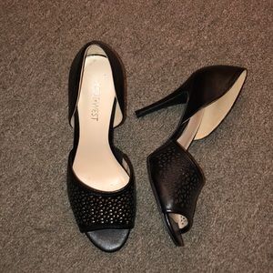 Nine West black heels